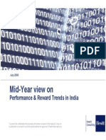 Mid-Year View On Performance Reward Trends