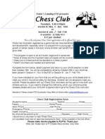 Chess Club Reg Form 2013