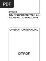 W446-E1-12 CX-Programmer V9 Operation Manual