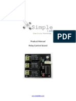 Simple Labs Relay Control Board