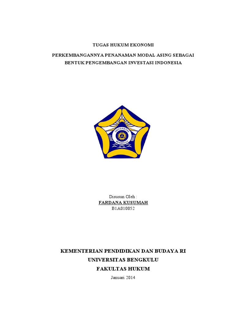 45086827 Makalah Hukum Investasi Scribd