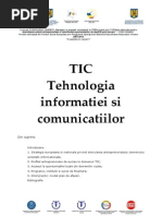 Tehnologia Informatiei Si A Comunicatiilor