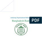 Analyzing Organizational Behavior of Bangladesh Bank