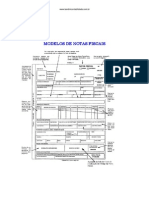 Modelos de Notas Fiscais