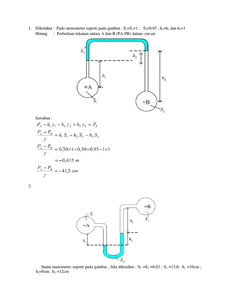 Soal Dan Pembahasan Laju Fluida