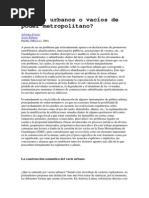 vacios urbanos