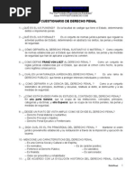 Cuestionario Derecho Penal1y2