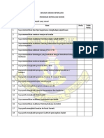 Senarai Semak Keperluan Ubk