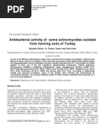 Download Antibacterial Activity of Some Actinomycetes Isolated From Farming Soils of Turkey by oskay SN2192441 doc pdf