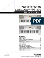 Yamaha Psre303 Service Manual