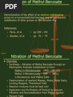 Nitration of Methyl Benzoate