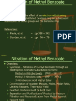 Nitration of Methyl Benzoate