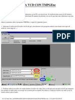 Pasar de Formato Divx a Vcd Con TMPGEnc Spanish