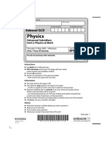 Physics  Unit -2 June 2009 Paper