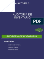 Auditoria de Inventario