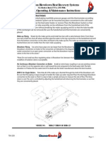 Blowdown System Operating and Maintenance Manual