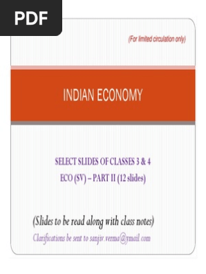 Economics Sanjeev Verma Pdf Economies Economy Of India
