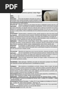 Ficha de Materiais - Fibra de Vidro