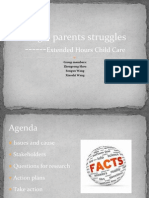 Single Parents Struggles - : Extended Hours Child Care