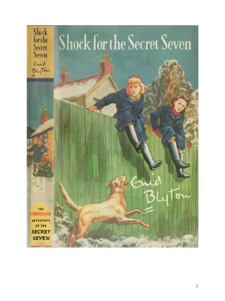 Enid Blyton Secret Seven 13 Shock for the Secret Seven