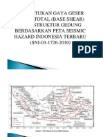 Menentukan Base Shear