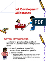 Physical Development Milestones