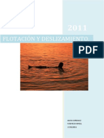 Natacion Flotacion y Deslizamiento