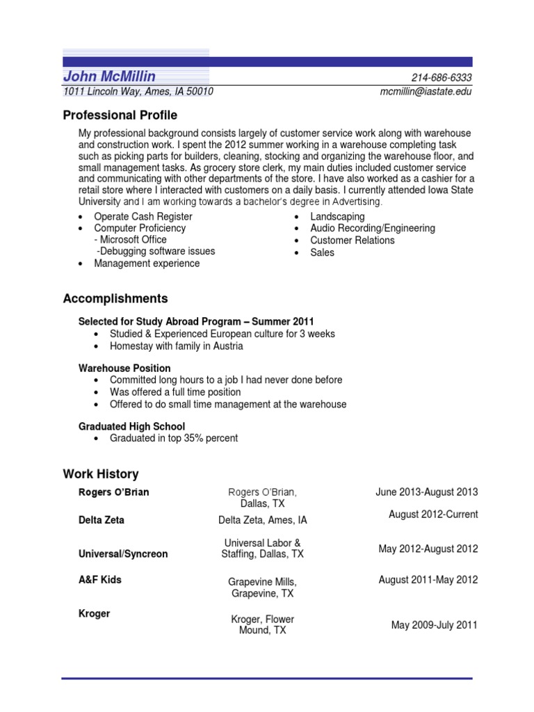 Ames Resume | PDF