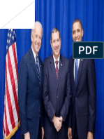 Michael Harris IU kokomo, President Obama, V.P. Joe Biden, chancellor IU Kokomo, פרופסור וצ'נסלור מייקל הריס