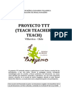 Calendario y Profesores TTT 2014