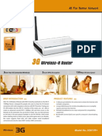 Share 3G Internet Wirelessly with 150Mbps Wireless Router