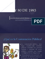 Ley 80 de 1993 Alexander Pereira Seccion 10