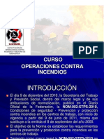 Operaciones Contra Incendios-Desarrollo Del Curso