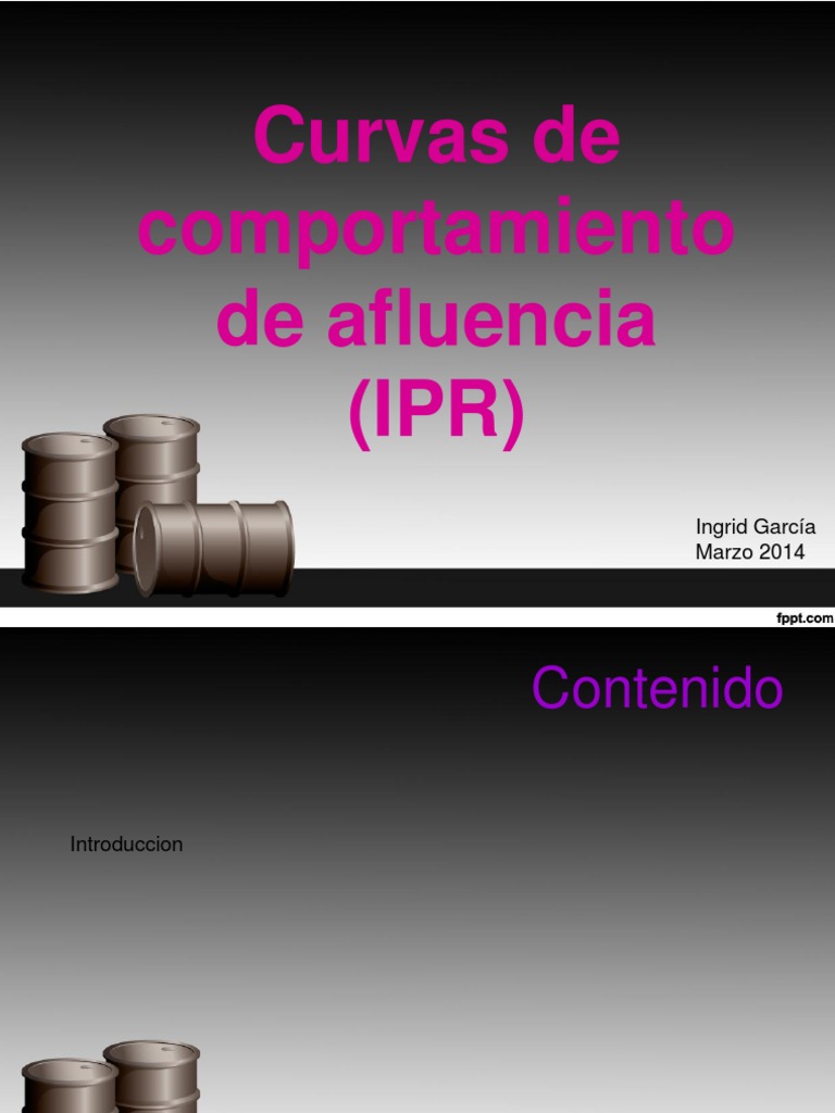 IPR | PDF | Depósito de petróleo | Curva