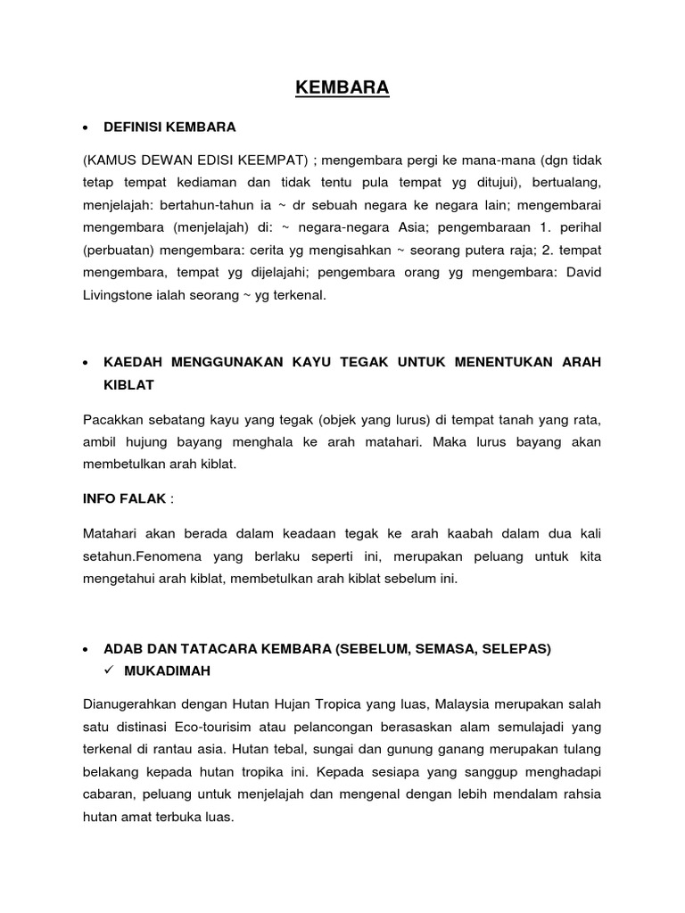 Kembara Pdf