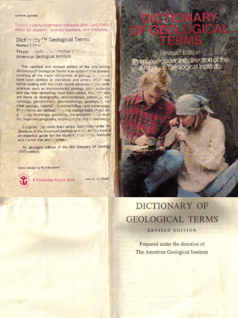 Glossary of Selected Geologic Terms