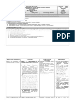 Programa Detallado Tratamiento de Gas