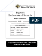 2Âº EVD DE LOGICO MATEMATICA