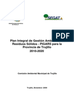 Plan Integral de Gestión Ambiental de Residuos Sól