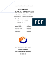 Laporan Praktikum Satuan Proses II