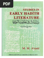 Studies in Early Hadith Literature | PDF | Hadith | Muhammad