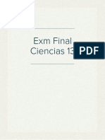 Exm Final Ciencias 13