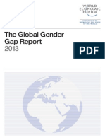 WEF Gender Gap Report 2013