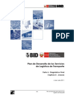 Planificación logística transporte Perú análisis cadenas valor regionales