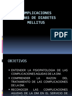 Complicaciones Agudas de Diabetes Mellitus