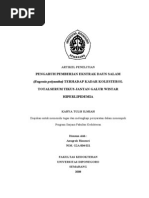 Download PENGARUH PEMBERIAN EKSTRAK DAUN SALAMEugenia polyanthaTERHADAP KADAR KOLESTEROLTOTALSERUM TIKUS JANTAN GALUR WISTARHIPERLIPIDEMIA by Pesbuk Bodong SN219338904 doc pdf
