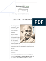 Gandhi on Customer Service _ Laramy-K Optical - Wholesale Uncut and Coating Lab