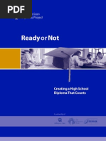 Download Ready or Not Creating a High School Diploma That Counts by Achieve Inc SN21934426 doc pdf