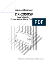 Document Scanner: User's Guide Presentation Mode Edition