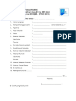Formulir Pendaftaran Pelatihan PRA OSP SMA VERSI PDF 2014